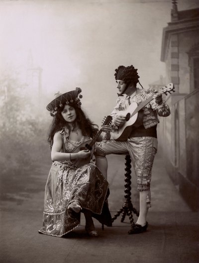 Scene from the Operetta Dallago al Milione at the Arena Nazionale by Unknown